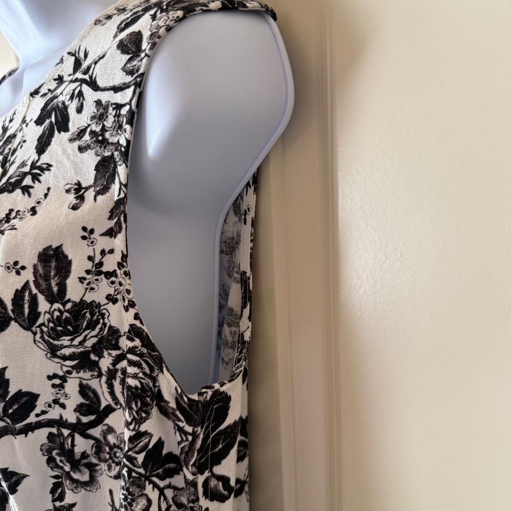 ivy + blu linen blend dress size 12 - Picture 3 of 8